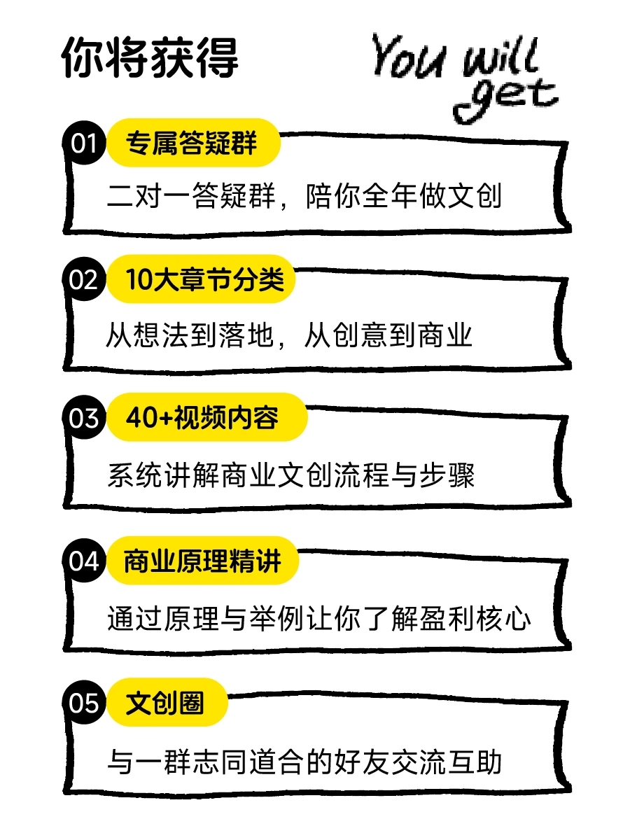 图片[3]-文创实战陪跑计划:从想法到落地，从创意到商业-牛油果与吐司